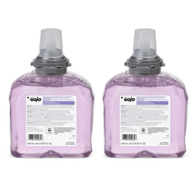 GOJO front packaging 1200 mL cranberry refill showing product and volume benefits