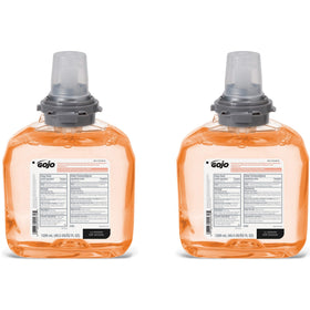GOJO TFX label showing ingredients and features for informed purchasing benefit