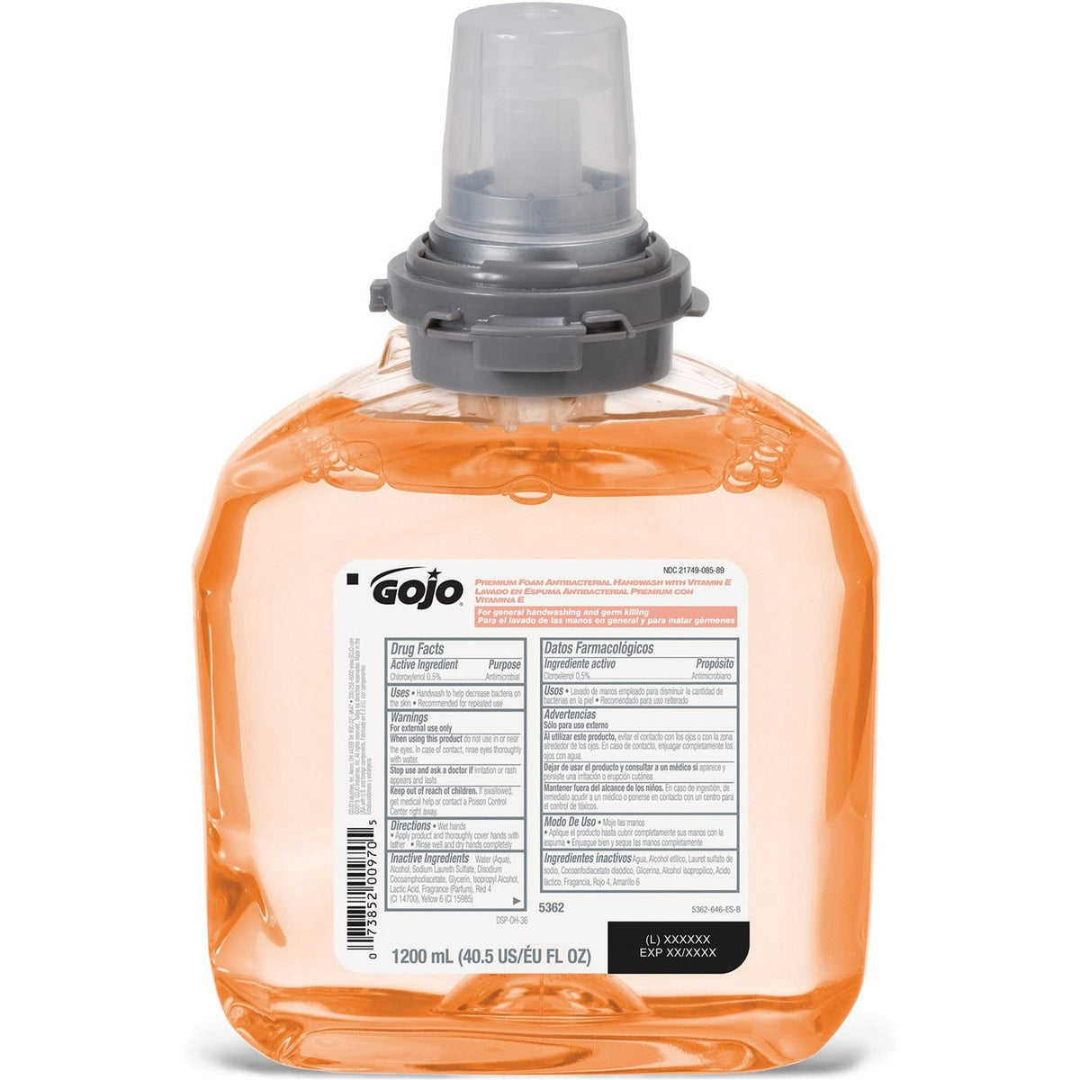 GOJO TFX in a restroom setting showing professional appearance and hygiene benefit