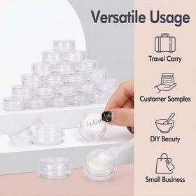 GOLACKY jars inside travel pouch lifestyle shot for organized portability benefit