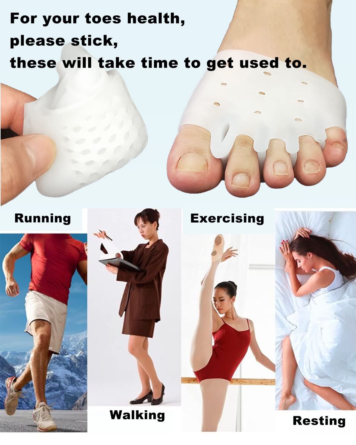 Golbylicc lifestyle image of woman walking with comfort and support