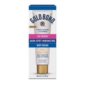 Gold Bond front packaging showing tube and product name, clear product identification benefit