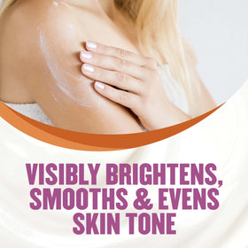 Gold Bond ingredient callout with vitamin C and green tea benefits