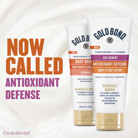 Gold Bond pump dispensing nongreasy lotion for easy use