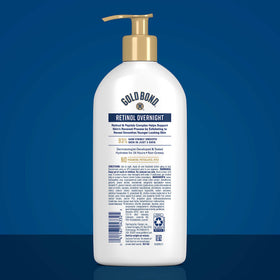 Gold Bond lotion texture close-up highlighting smooth absorption