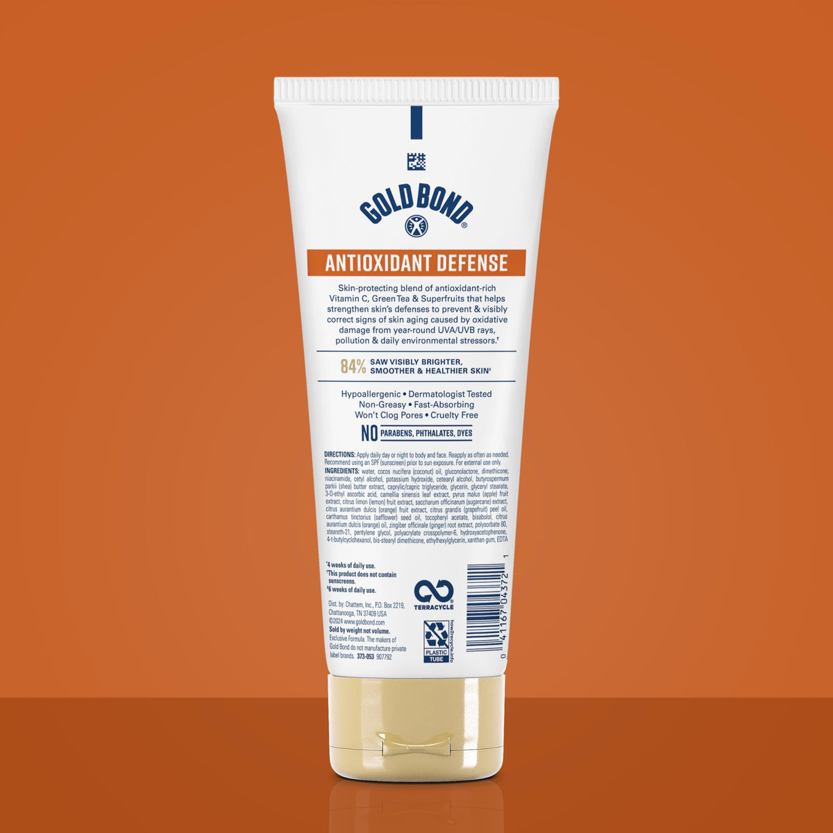 Gold Bond close-up of lotion texture showing smooth absorbency