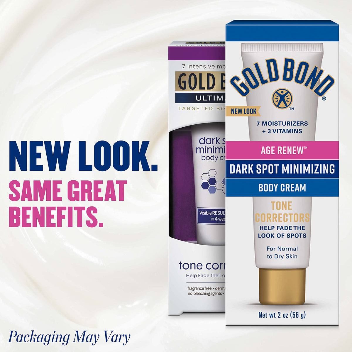 Gold Bond tube in hand ready to apply, convenient travel-size benefit