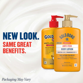 Gold Bond close up of lotion texture for fast absorption and hydration