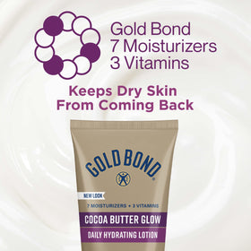 Gold Bond tube on bathroom vanity illustrating daily routine placement