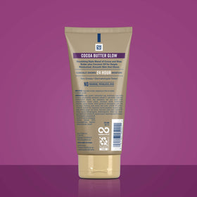 Gold Bond lotion texture close-up showing fine exfoliating particles for smoothness