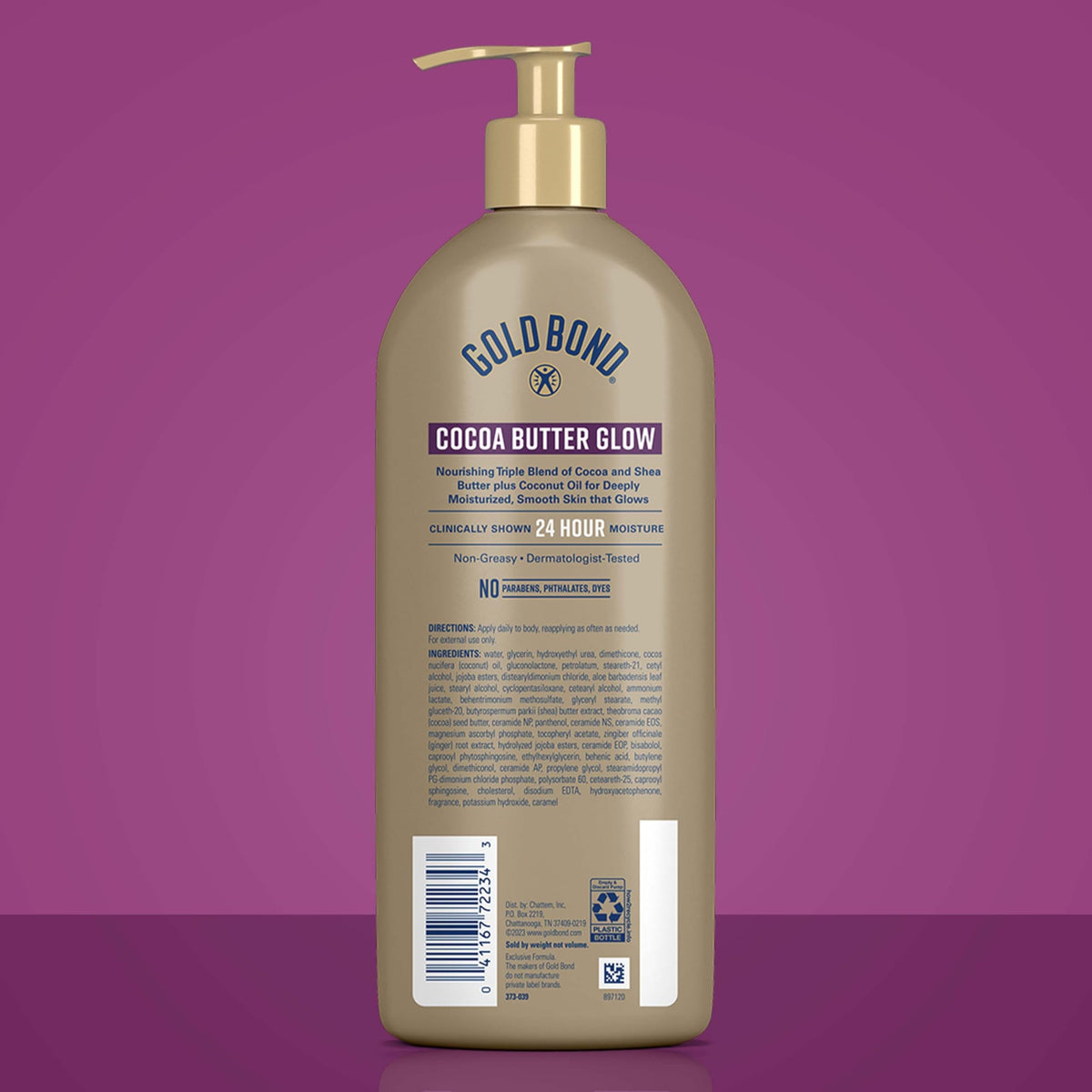 Gold Bond pump dispensing lotion for easy daily application benefit