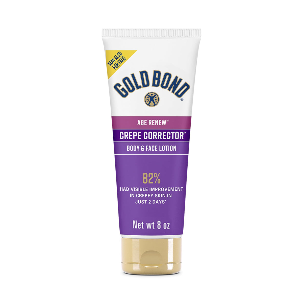 Gold Bond front packaging showing 8 oz bottle and product name benefits