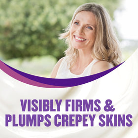 Gold Bond creamy lotion texture close-up demonstrating fast absorption