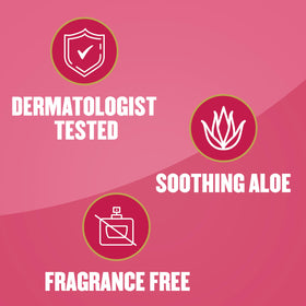 Gold Bond ingredient label close-up showing vitamins and aloe for skin nourishment