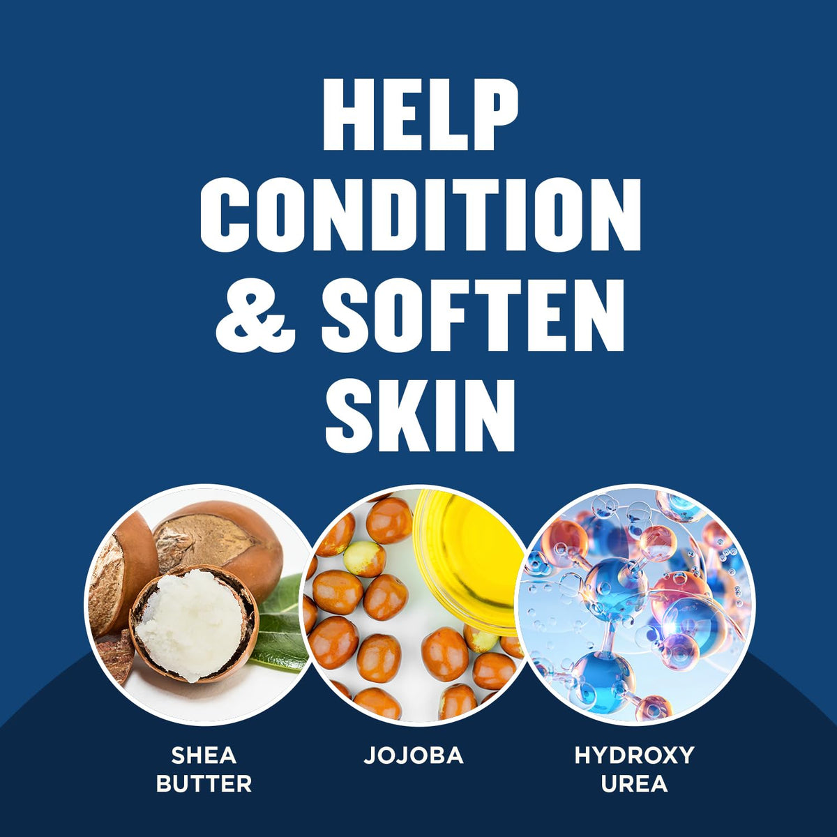Gold Bond cream with cotton socks in a lifestyle scene promoting overnight softening results