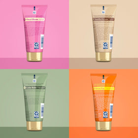 Gold Bond Floral Bloom bottle close-up highlighting scent and smooth hydration