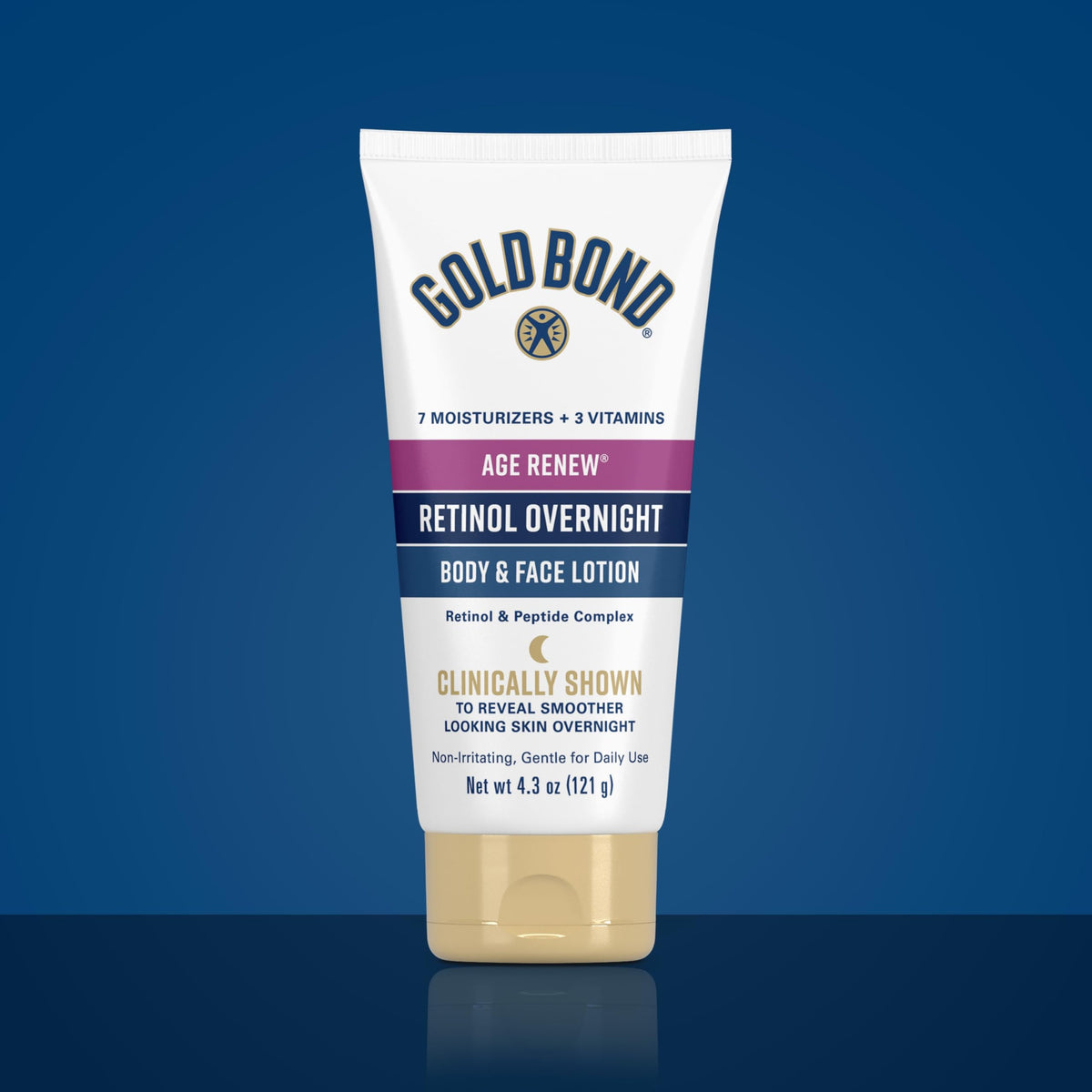 Gold Bond ingredients label close-up showing key actives and transparency benefit