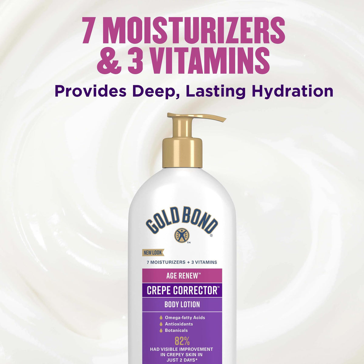 Gold Bond ingredients and botanicals photo suggesting nourishment benefit