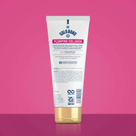 Gold Bond texture close-up of lightweight serum-lotion highlighting fast absorption