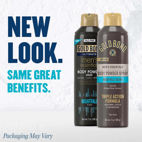 Gold Bond Recharge side label close-up highlighting directions and ingredient clarity