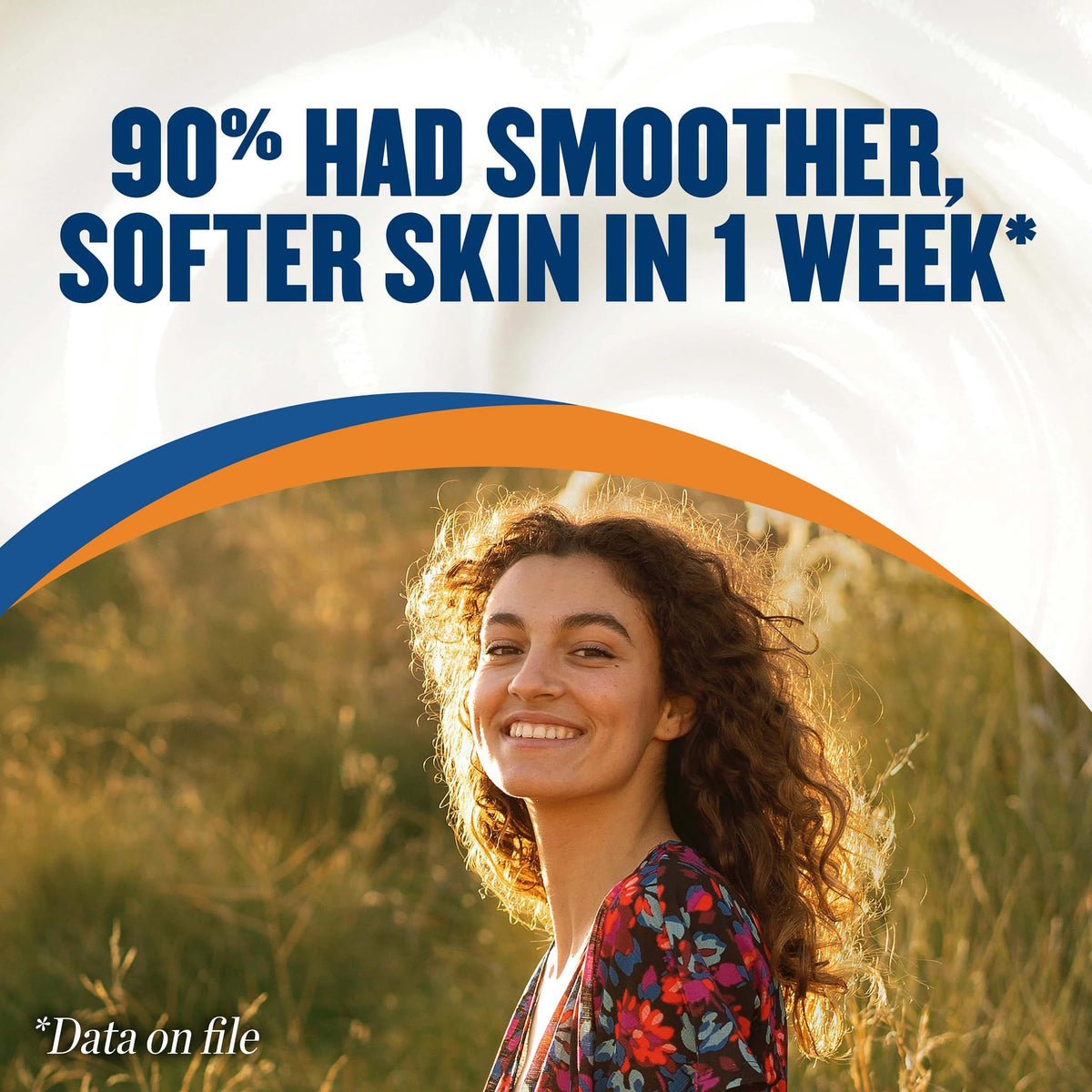 Gold Bond label close-up showing active ingredients and exfoliating benefit
