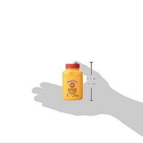Gold Bond close-up of talc-free powder texture illustrating quick absorption benefit