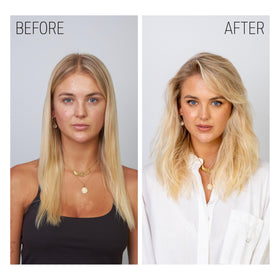Goldwell foam texture close-up illustrating lightweight volume