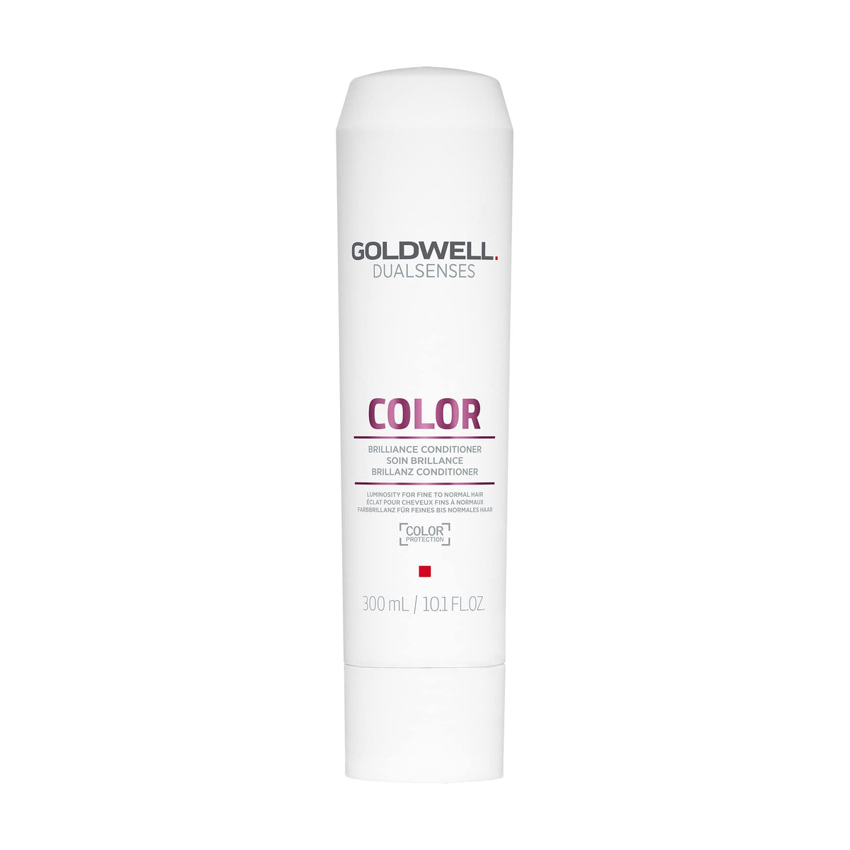 Goldwell front packaging showing bottle and name for instant recognition and trust