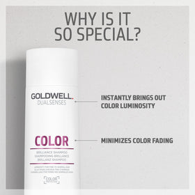 Goldwell lather in hand demonstrating gentle cleansing benefit