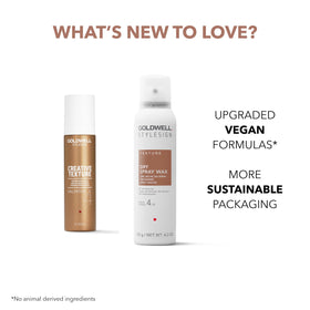 Goldwell demonstrating long-hair definition and undone texture benefits