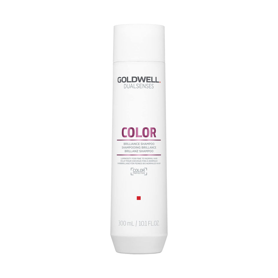 Goldwell front bottle showing product and vibrant shine benefit