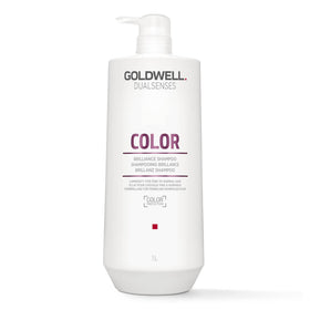 Goldwell Dualsenses shampoo front packaging showing product and size benefits