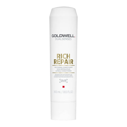 Goldwell bottle front view showing Rich Repair label and benefit