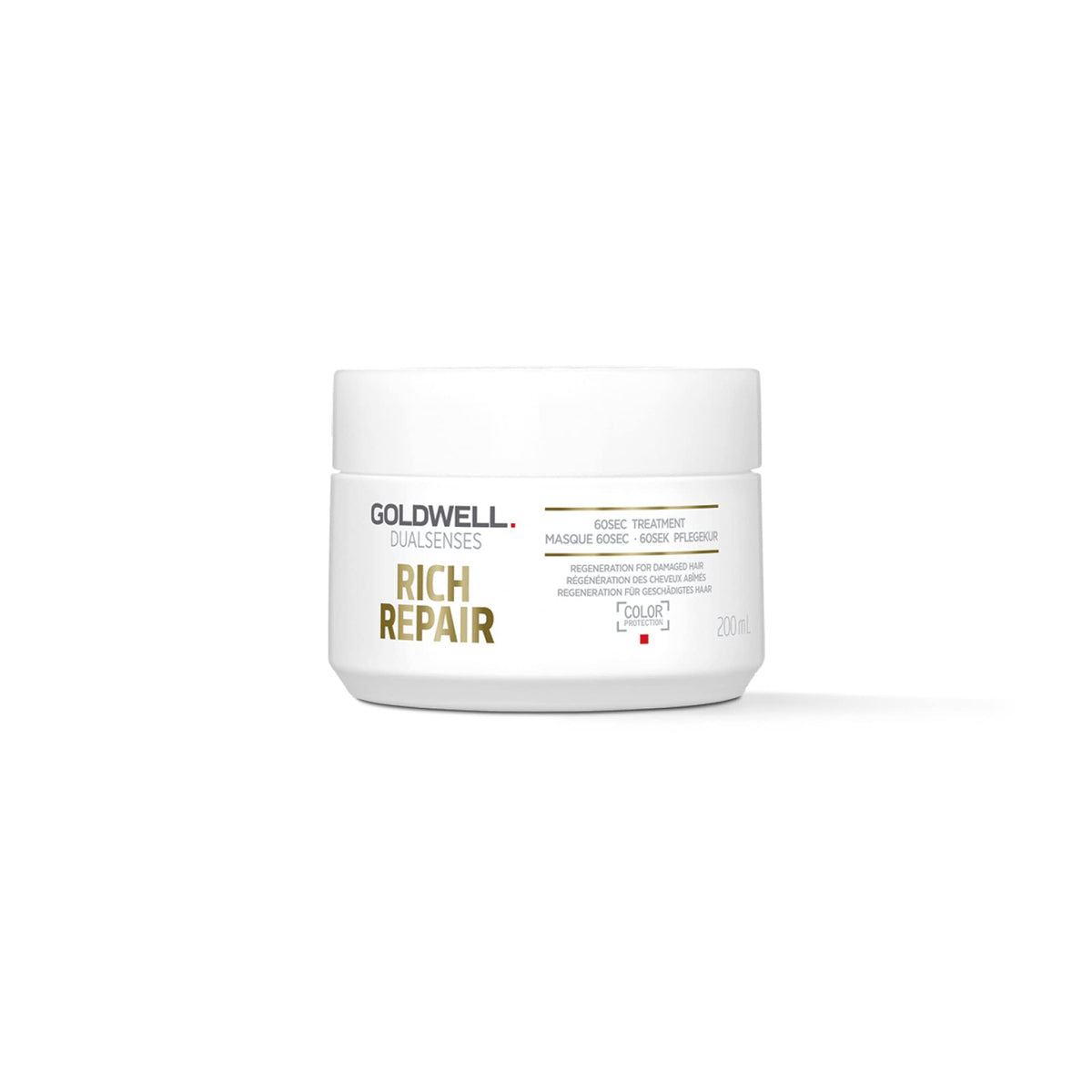 Goldwell bottle front view showing product and instant repair benefit