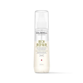 Goldwell Dualsenses front bottle view showing product and clear benefit of lightweight repair