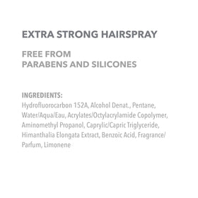 Goldwell extra strong on styled model showing wind-resistant hold and polished look