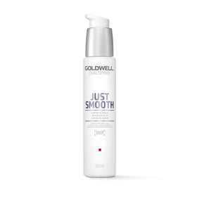 Goldwell Just Smooth front packaging showing 100ml bottle and label benefits