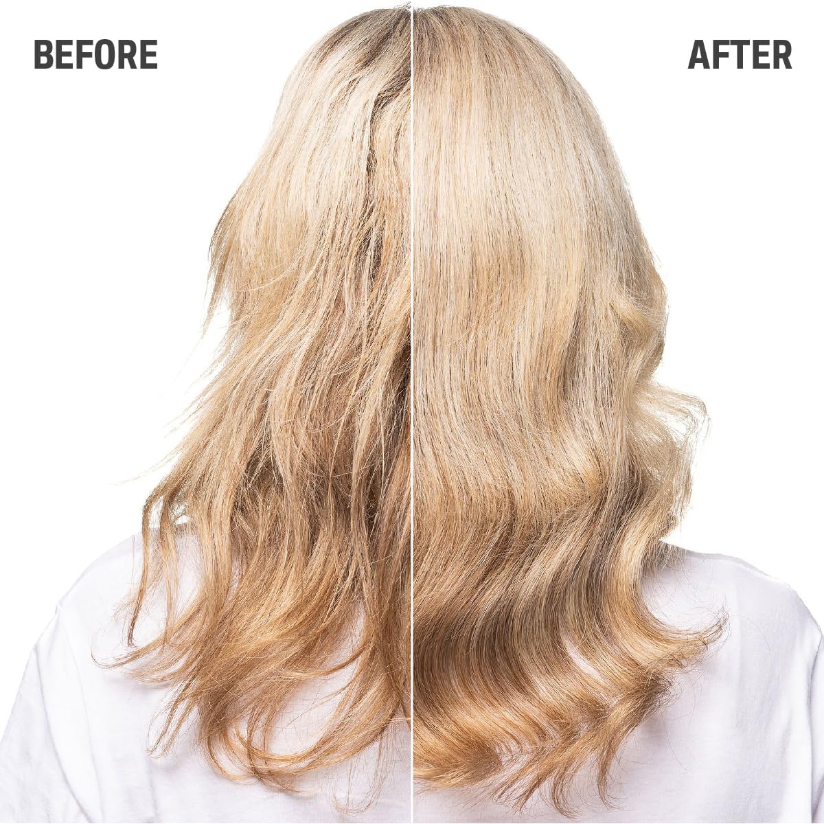 Goldwell open cap pouring product showing controlled application benefit
