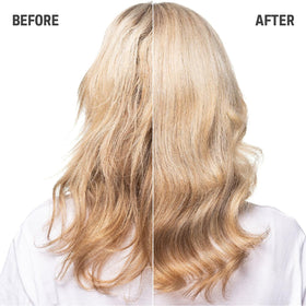 Goldwell open cap pouring product showing controlled application benefit