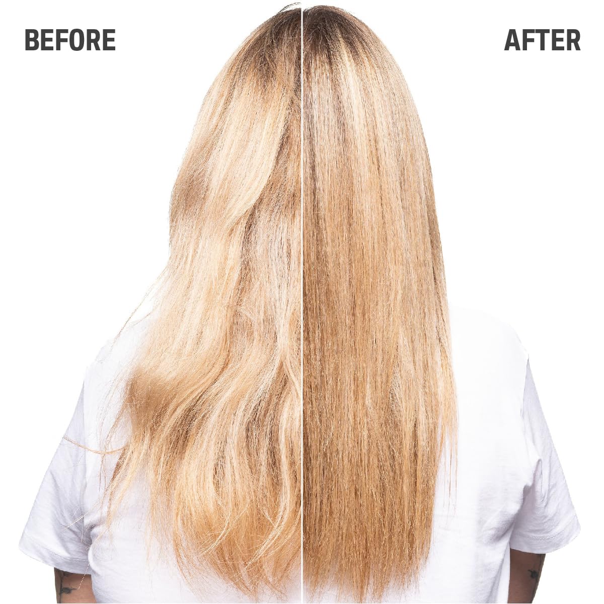 Goldwell Rich Repair label and ingredient list highlighting restorative benefit