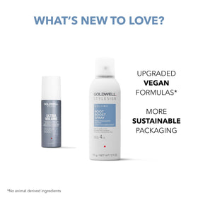 Goldwell label close-up highlighting vegan and color-safe icons