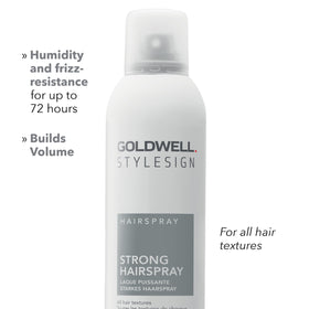 Goldwell back label close-up showing ingredients and usage directions benefit