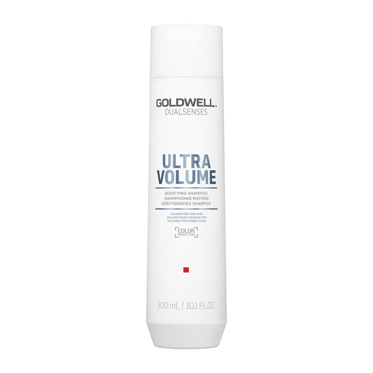 Goldwell bottle front packaging showing product name and volume benefit