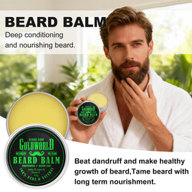 GoldWorld boar-bristle brush and sandalwood comb demonstrating neat styling benefit