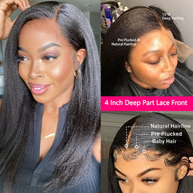 GOLFMAX length comparison showing 24 inch wig on measuring tape