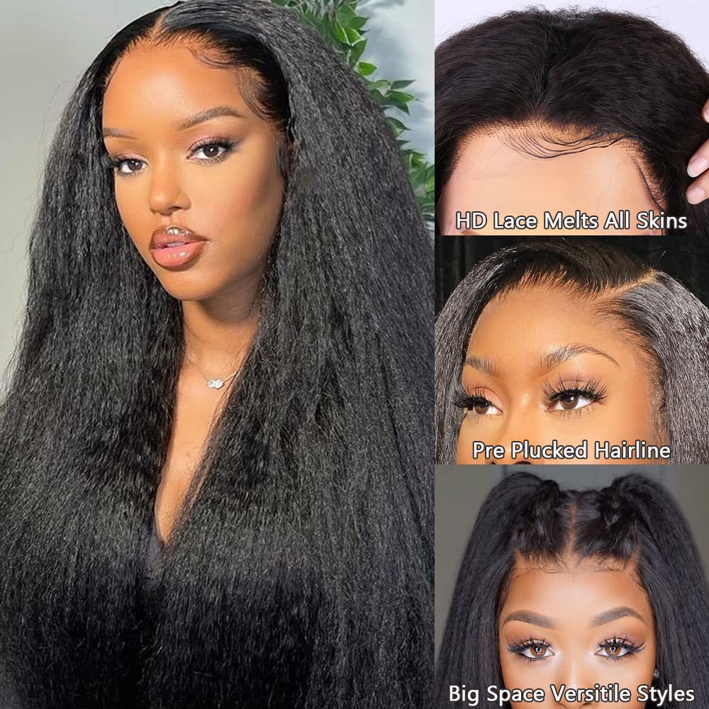 GOLFMAX pre-plucked hairline with baby hairs for effortless styling
