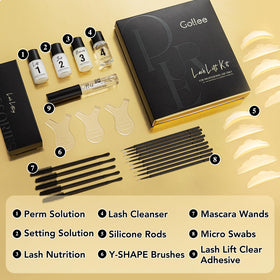 GOLLEE applicators and microbrushes close-up for precise, low-mess application