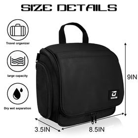 Goloni open hanging full view displays 10 compartments for quick access