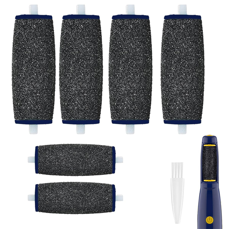 GOMINYUF replacement rollers front pack showing six heads and compatibility information for quick replacement benefit