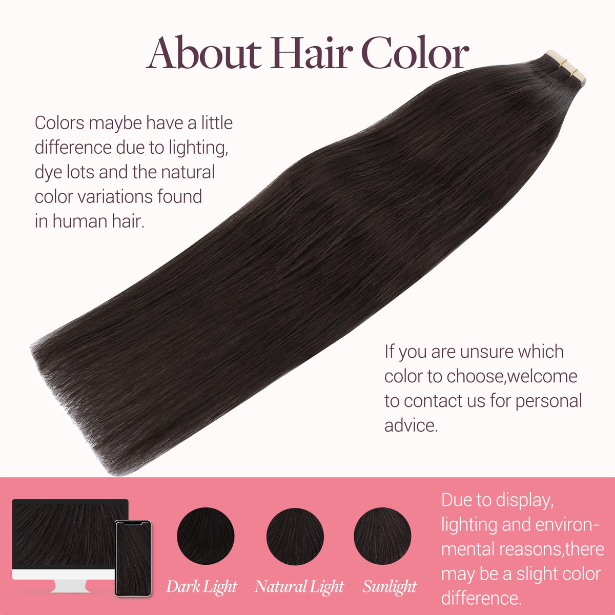 GOO GOO application in salon showing tape-in placement for secure styling